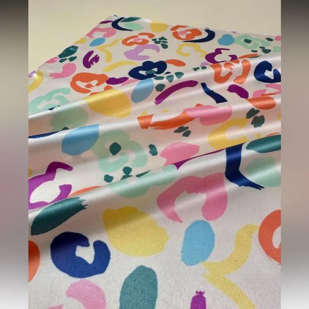 Colorful Abstract Print Scarf N1453